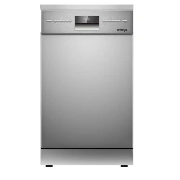 ODWF4510X Omega 45cm Compact Freestanding Dishwasher 